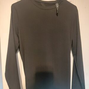 Elegant Black Long Sleeve Top